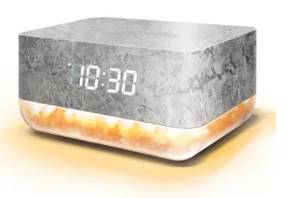 Lomi Sunrise Alarm Clock w/ Himalayan Salt Base