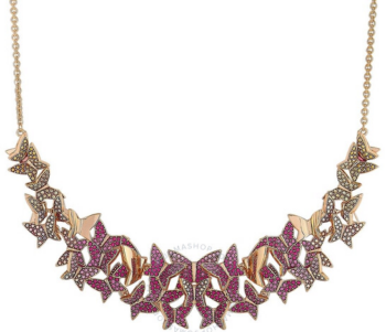 Swarovski Lilia Rose-gold Tone Plated Necklace